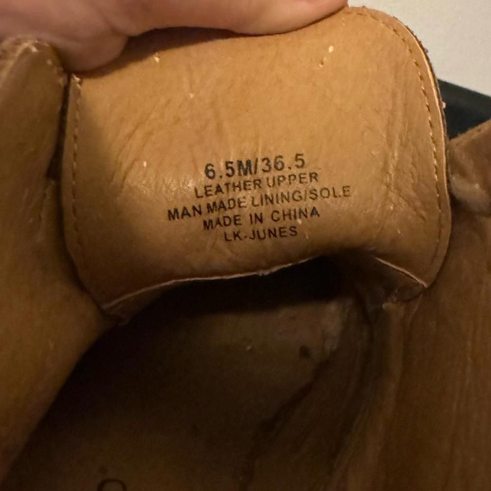 Lucky Brand Lucky Brand Short Lace up wedge boots. Size 6.5M Size US 6.5 / IT 36.5 - 4 Thumbnail