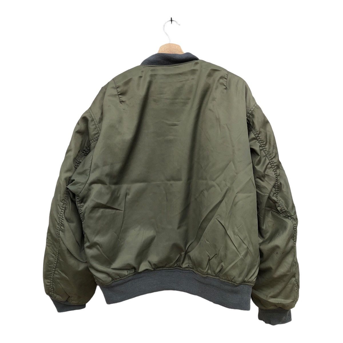 Japanese Brand Bomber Jacket UpRight Military Size US L / EU 52-54 / 3 - 2 Thumbnail