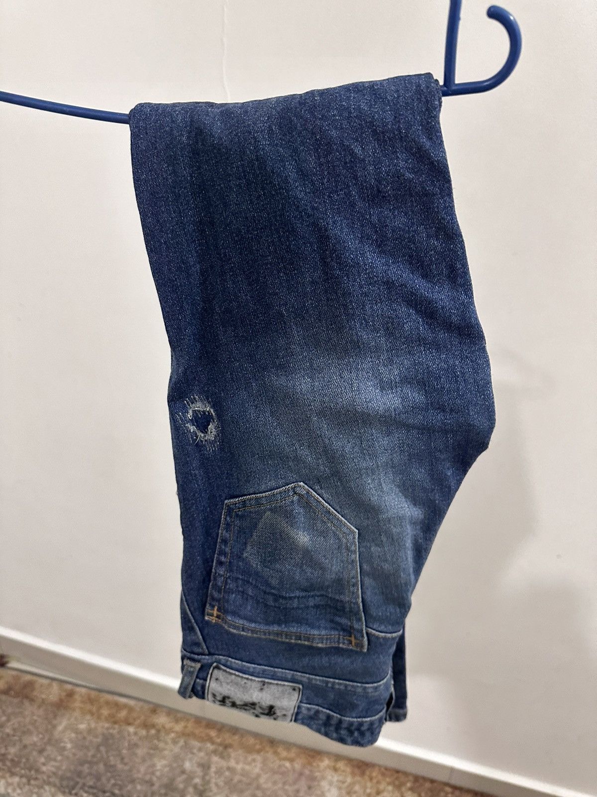 Japanese Brand Number (N)ine patchwork jeans Size US 30 / EU 46 - 5 Thumbnail