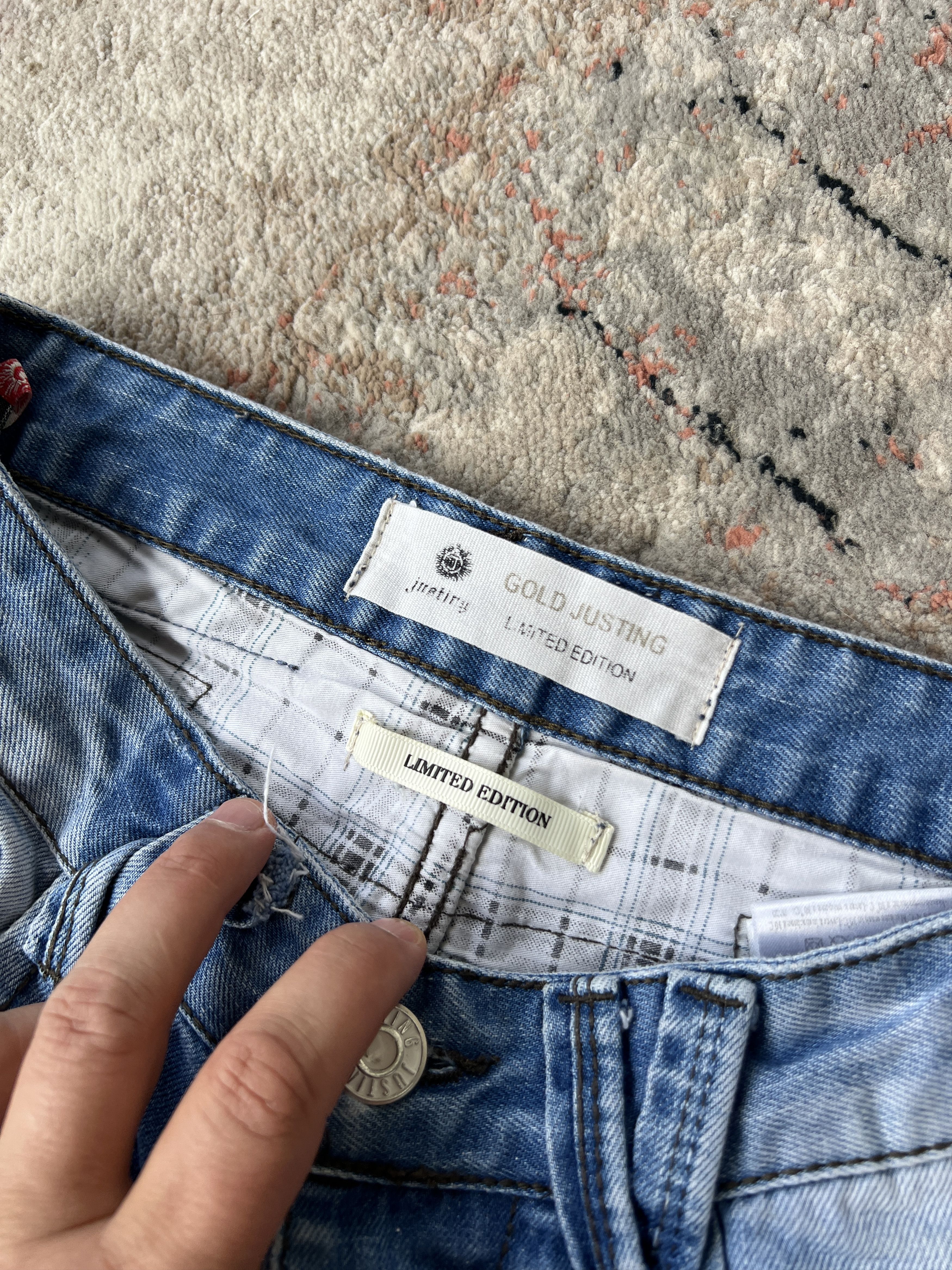 Japanese Brand Justing Limited Edition Jeans Size US 29 - 11 Thumbnail