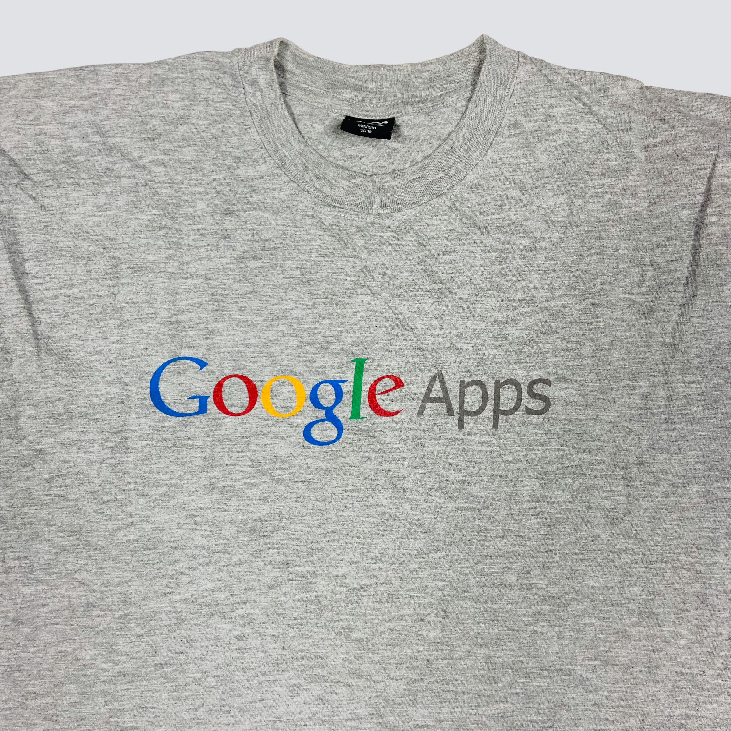Microsoft 2000s GOOGLE APPS BIG LOGO Y2K RARE VINTAGE TEE - № 517 Size US M / EU 48-50 / 2 - 2 Thumbnail