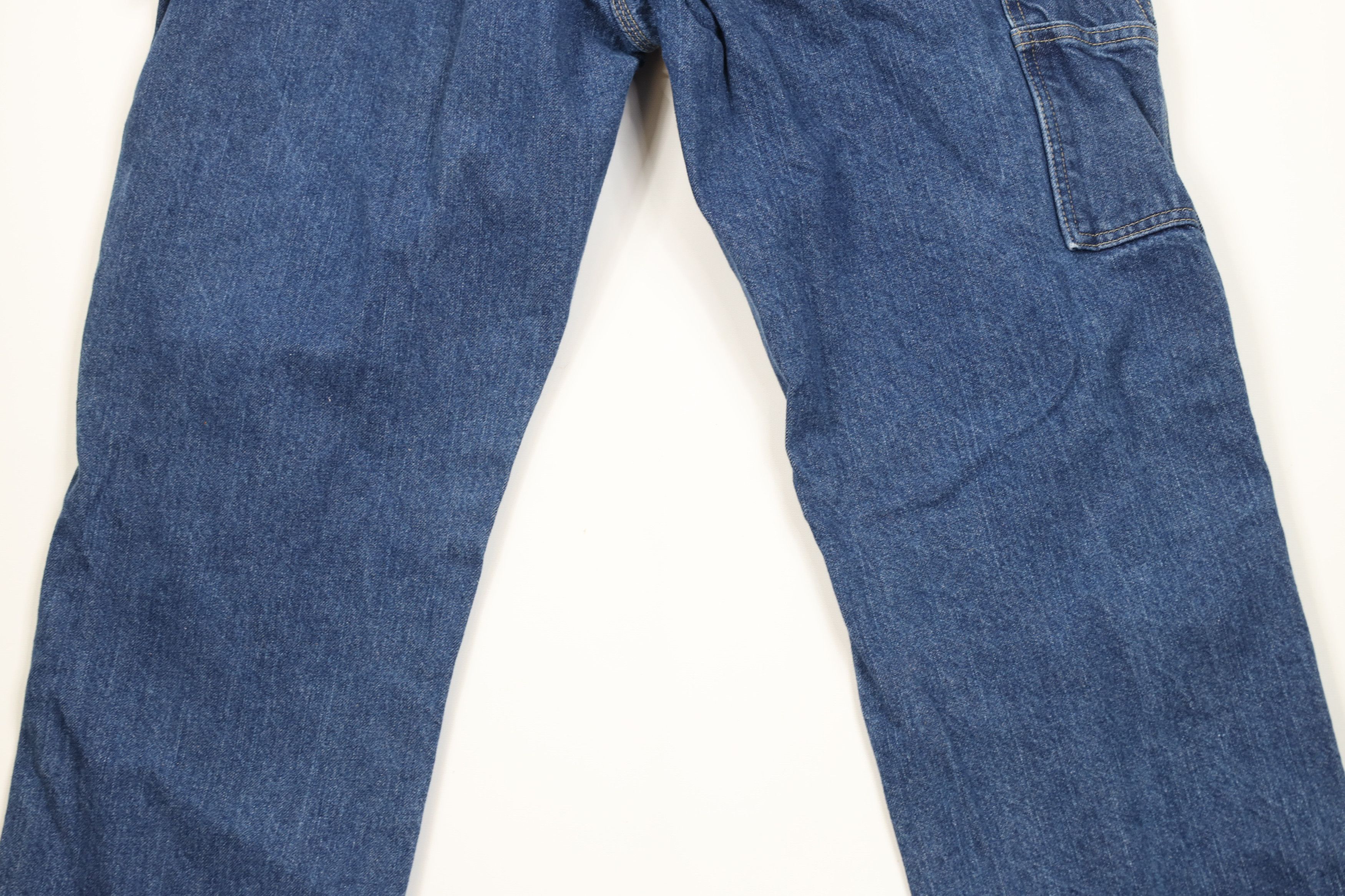 Dickies Vintage Dickies Spell Out Wide Leg Denim Jeans Blue Cotton Size US 38 / EU 54 - 12 Thumbnail