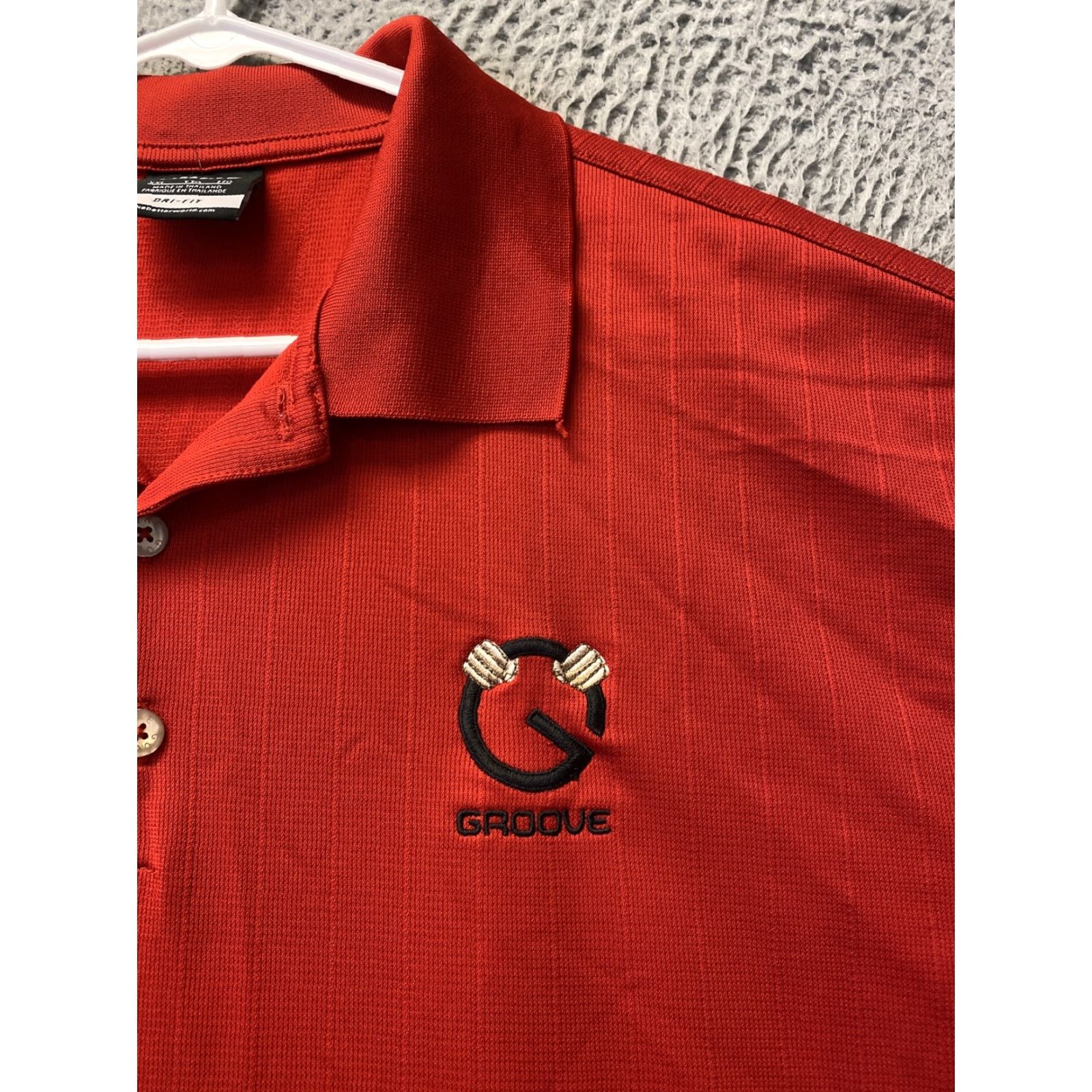 Nike Nike Golf Fit Dry Polo Shirt Men's XXL Short Sleeve Red Mens /111-42 Size US XXL / EU 58 / 5 - 2 Thumbnail