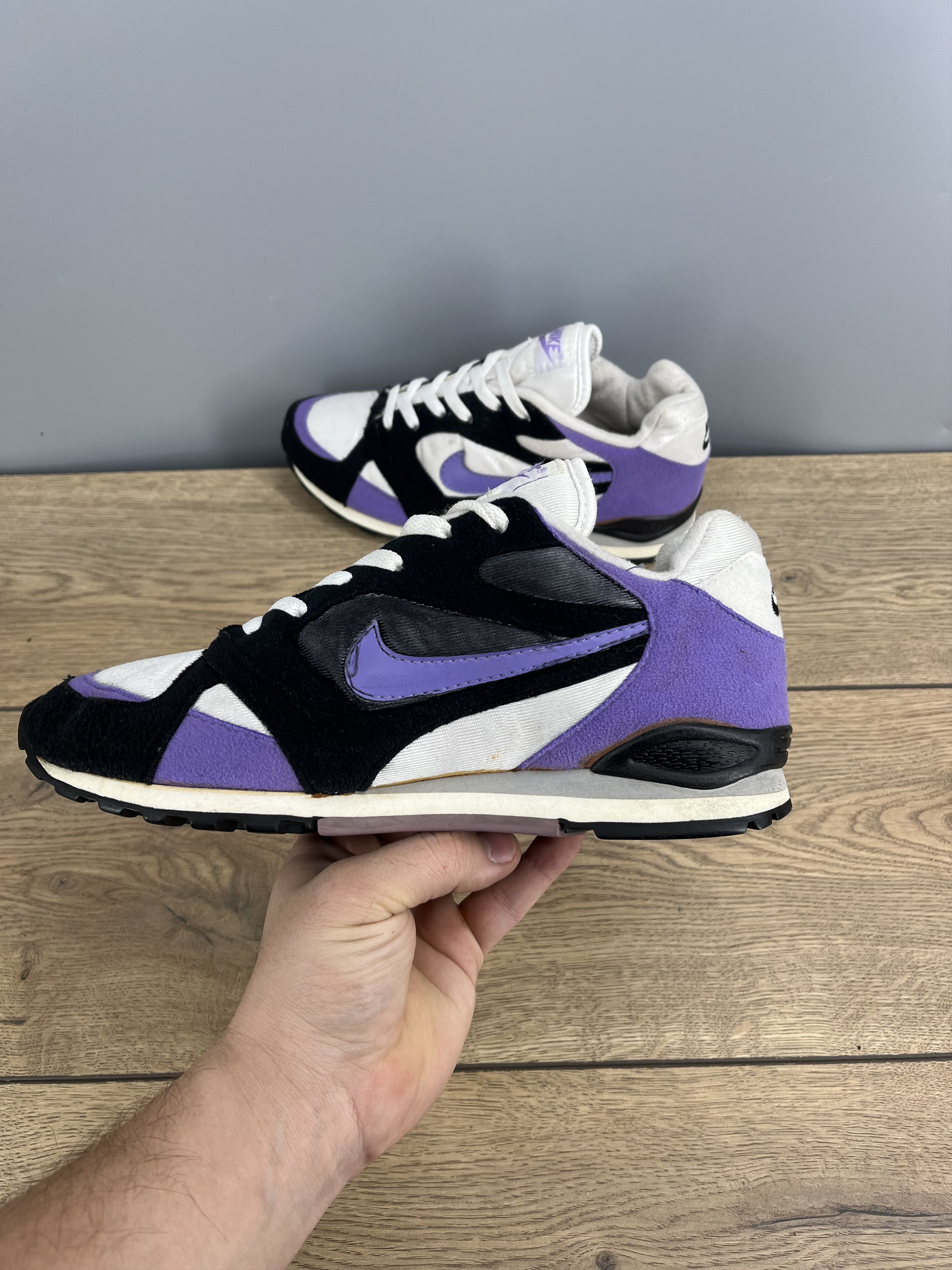 Nike Vintage Nike Air Waffle City OG Purple Black White US 7.5 Size US 7.5 / EU 40-41 - 5 Thumbnail