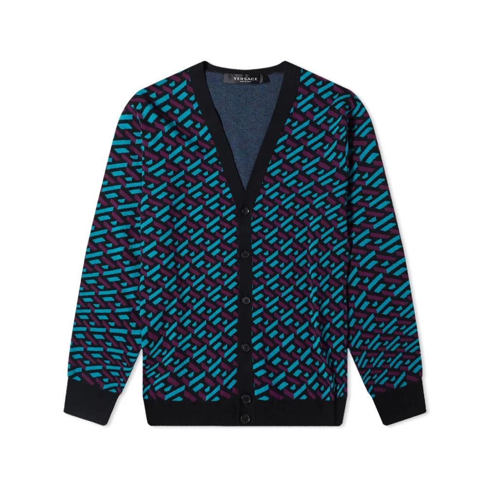 Versace cardigan outlet mens