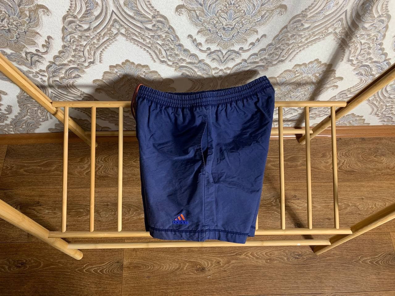 Adidas × Vintage VERY RARE ADIDAS RETRO MULTI LOGO NYLON SHORTS Y2K 90s SK8 Size US 32 / EU 48 - 4 Thumbnail