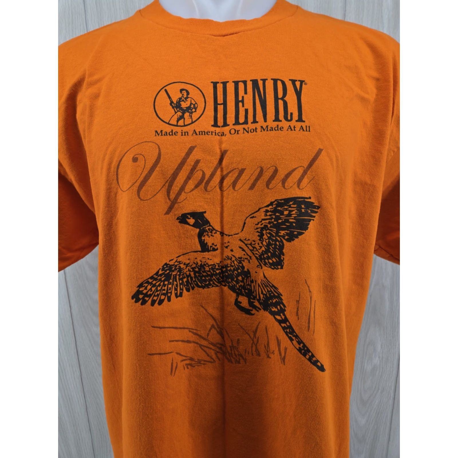 Vintage VINTAGE Bayside Henry Rifles Men’s Shirt 2XL Hunting Orange Shirt Mens 2XL Orange Hunting 90s Theme Team Jersey? Size US XXL / EU 58 / 5 - 3 Thumbnail