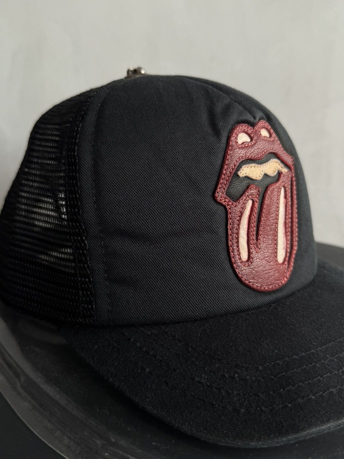Chrome hearts rolling stones トラッカーキャップ CHROME HEARTS クロムハーツ ROLLING STONES TRUCKER CAP