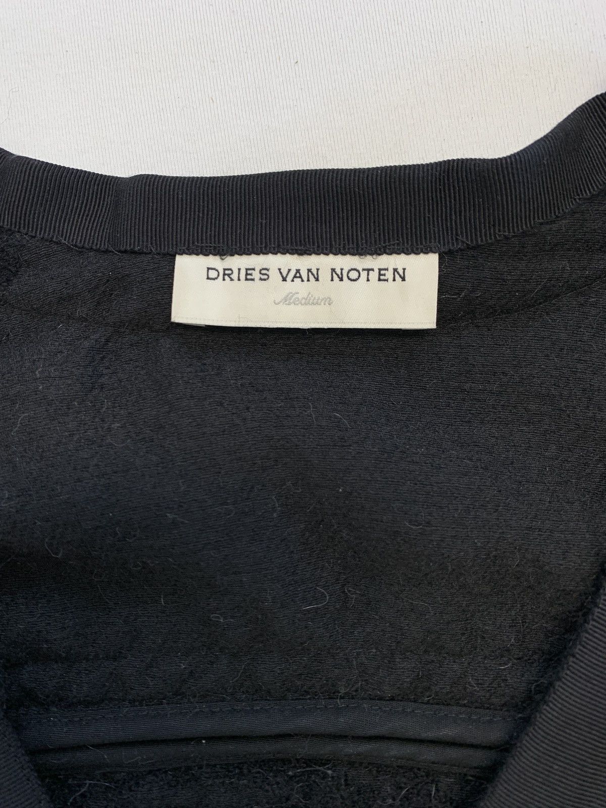 Dries Van Noten back zip bomber black Size US M / EU 48-50 / 2 - 7 Thumbnail