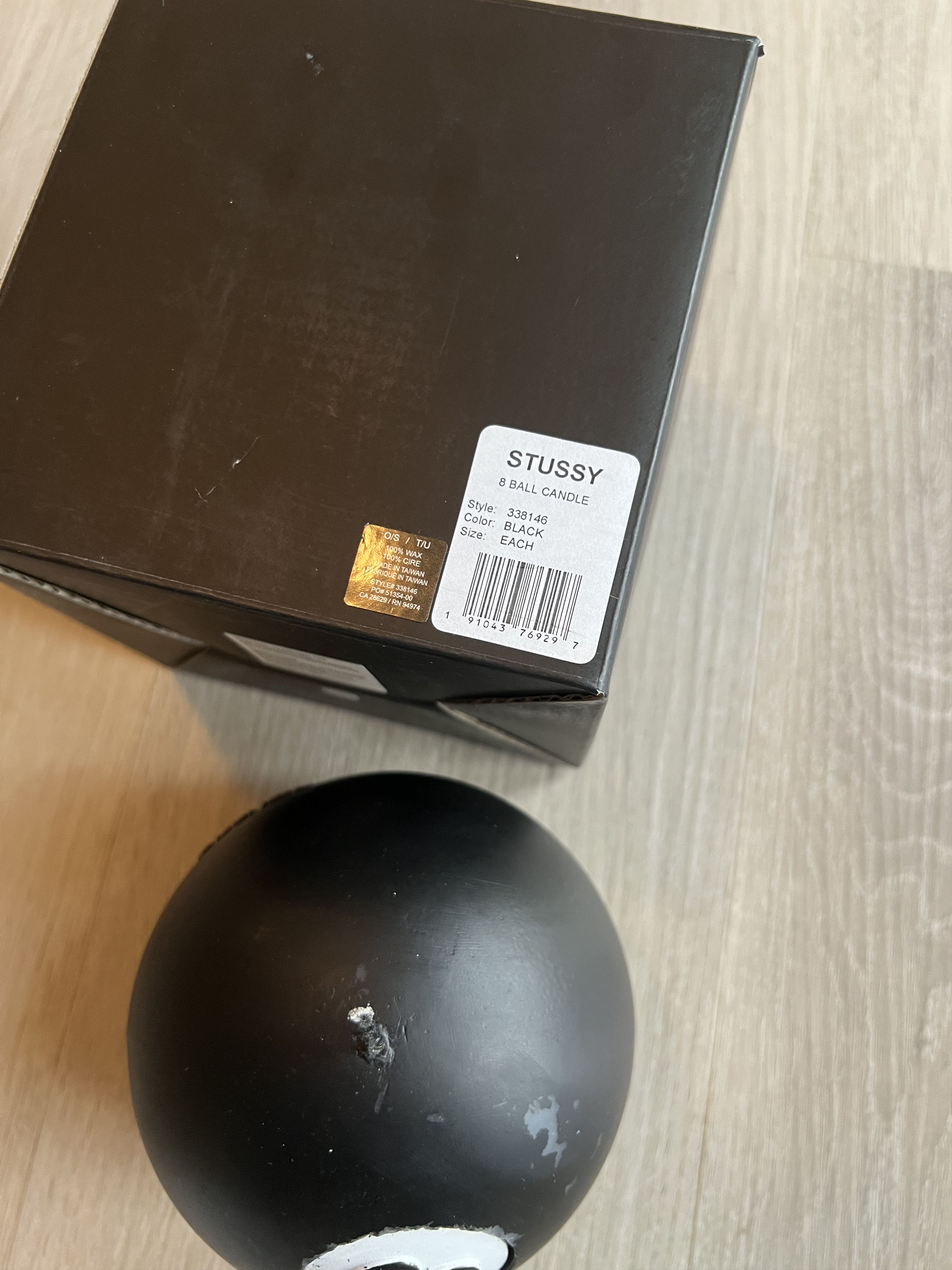 Stussy 8 Ball Candle Size ONE SIZE - 6 Thumbnail
