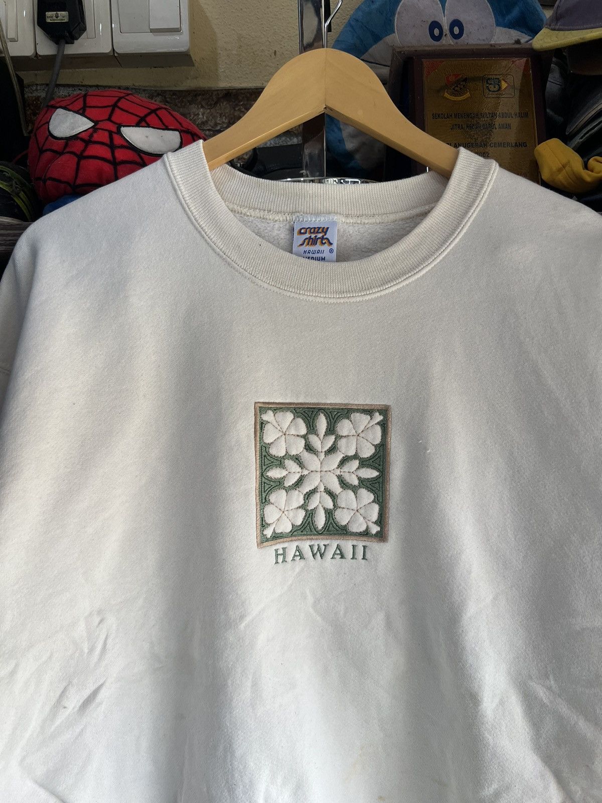 Other 🔥Vintage Crazy Shirts Hawaii Crewneck Sweatshirt Size US L / EU 52-54 / 3 - 4 Thumbnail