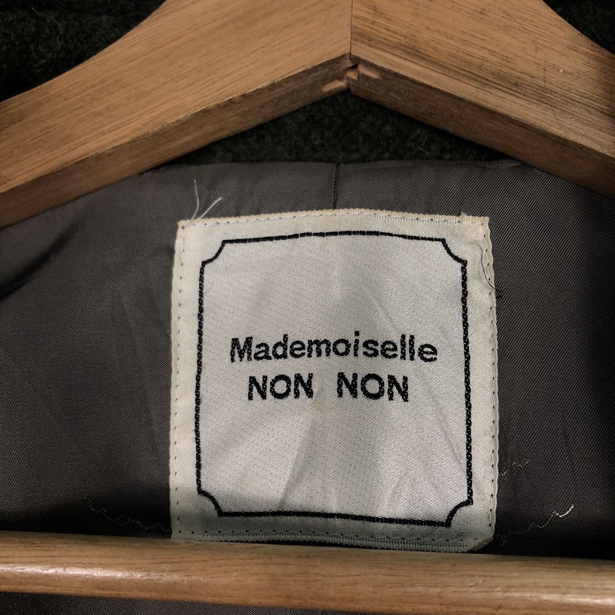 Japanese Brand 📌Vintage Wool Jacket Double Pocket Mademoiselle Non Non Size US M / EU 48-50 / 2 - 18 Thumbnail