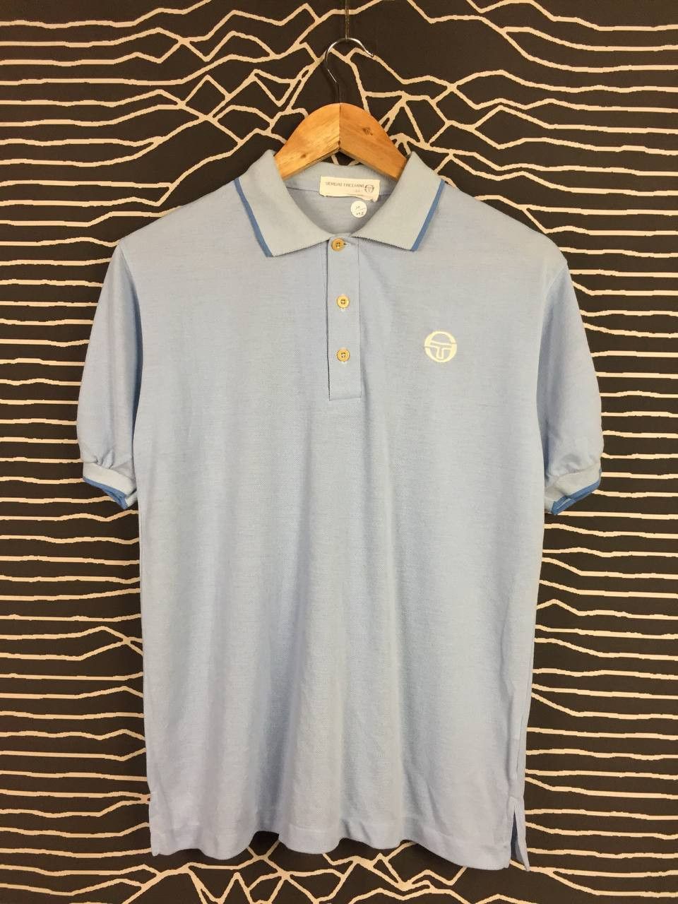 Sergio Tacchini Vtg 90s Sergio Tacchini International Tennis Team Polo Shirt Size US M / EU 48-50 / 2 - 1 Thumbnail