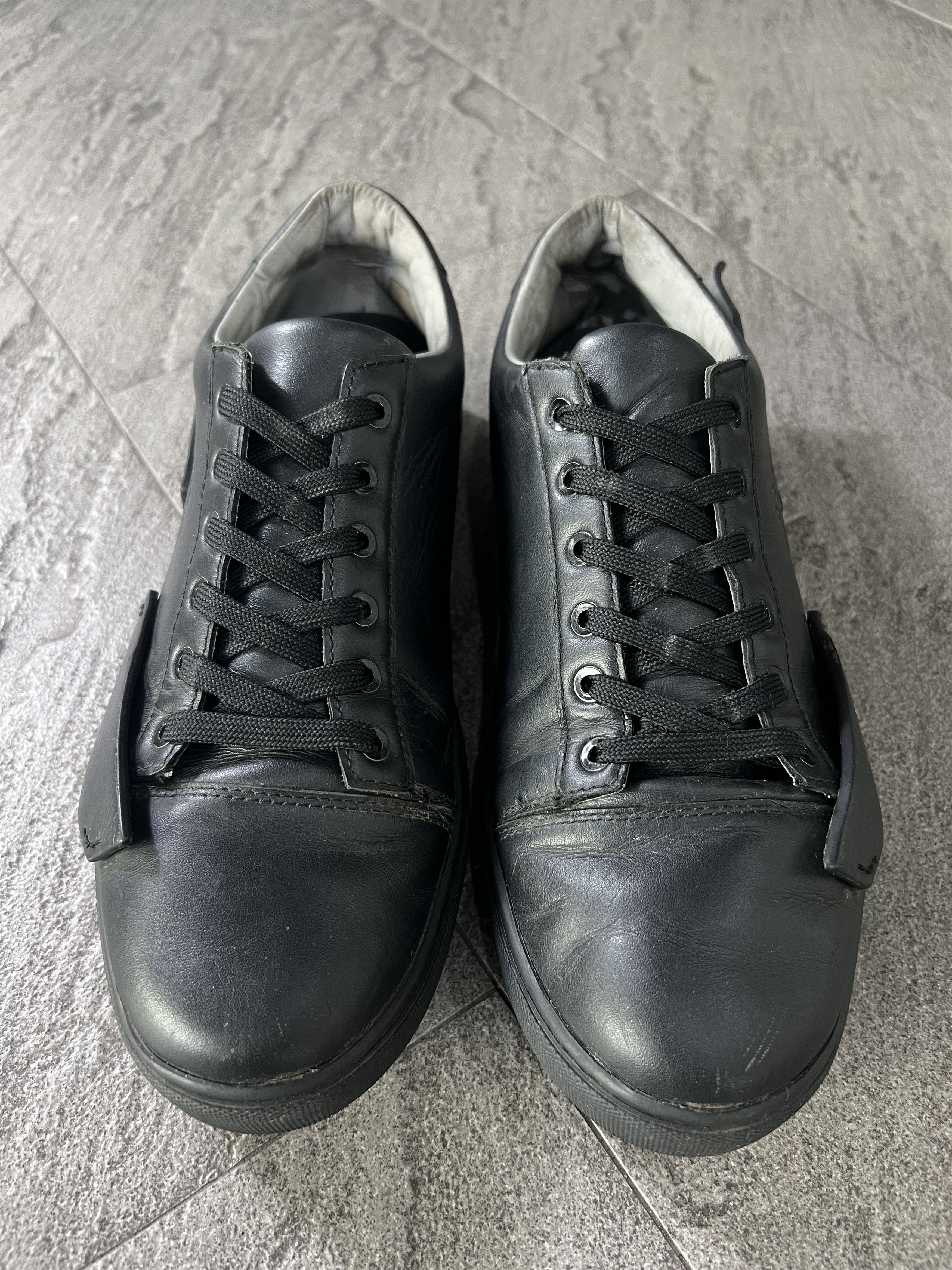A-COLD-WALL* A Cold Wall ACW Leather Panel Sneakers Black US9 Size US 9 / EU 42 - 4 Thumbnail