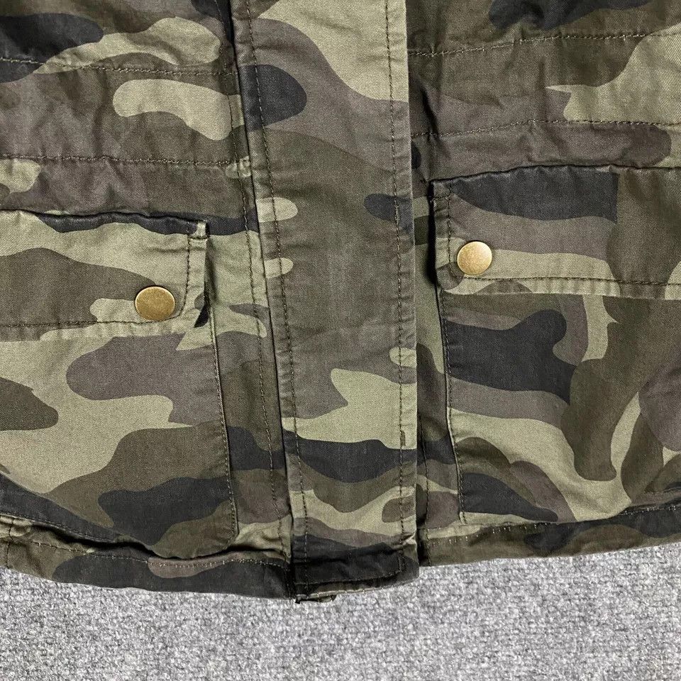 Other Love Tree Military Jacket Women's Small Full Zip Camouflage Size S / US 4 / IT 40 - 5 Thumbnail