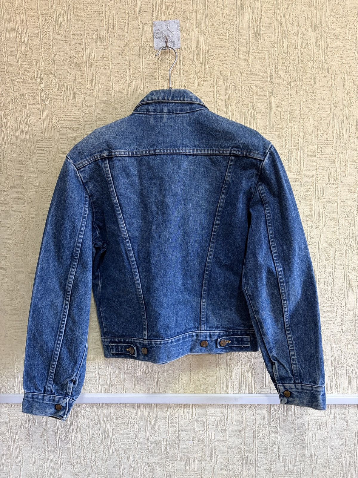 Wrangler Vintage 70s Wrangler Blue Bell Denim Trucker Jacket Malta 40 Size US L / EU 52-54 / 3 - 2 Thumbnail