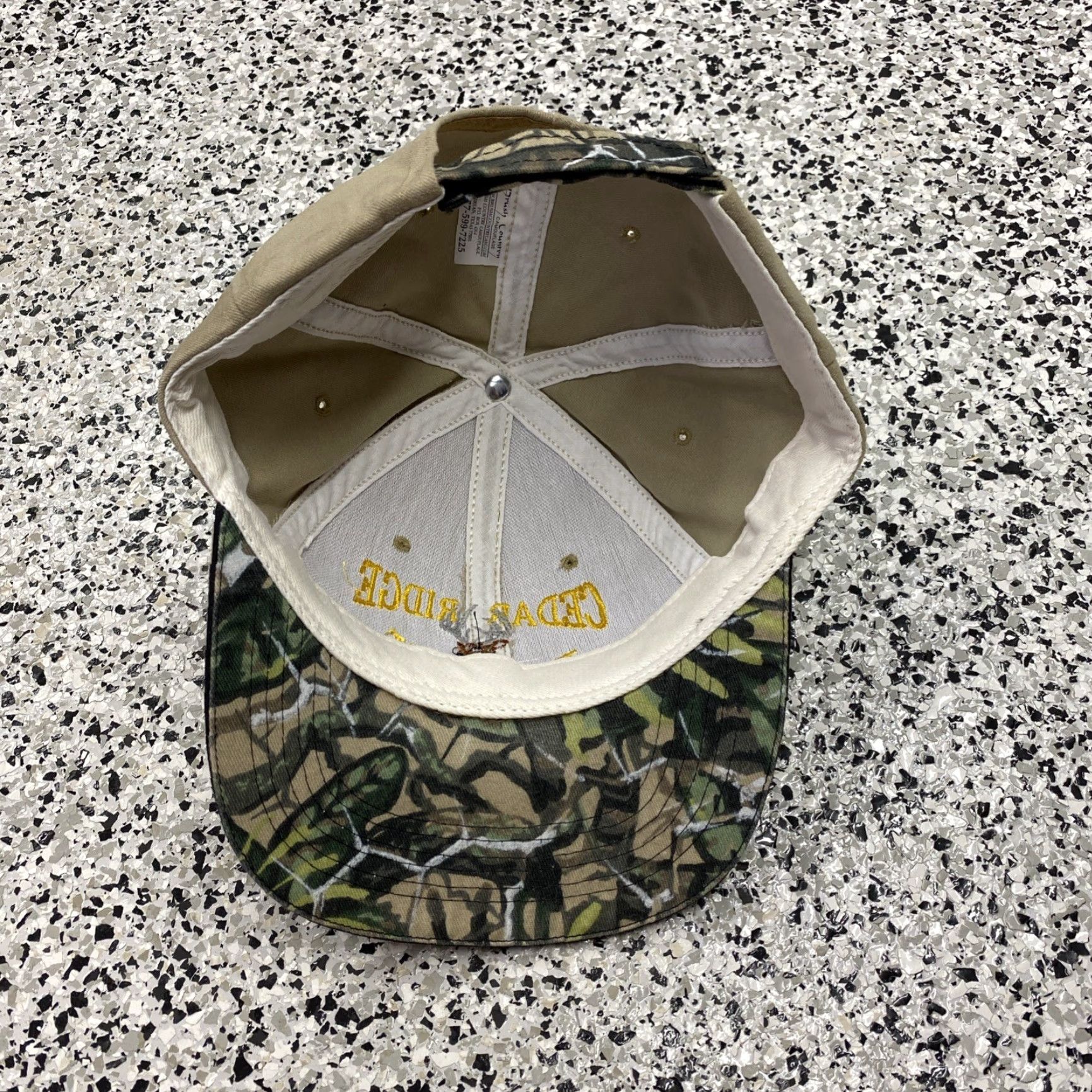 Vintage VINTAGE Brush Country Hat Camouflage Camo Adjustable One Size Men Bow Shoot Classic Outdoor 90s Cap Cap Boys Mens Girls Size ONE SIZE - 6 Thumbnail