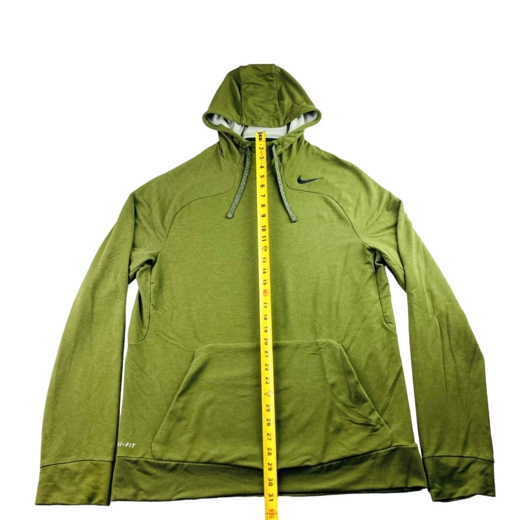 Nike VINTAGE Nike Men's Dri-Fit Hoodie Sweatshirt Green Medium Size US M / EU 48-50 / 2 - 5 Thumbnail