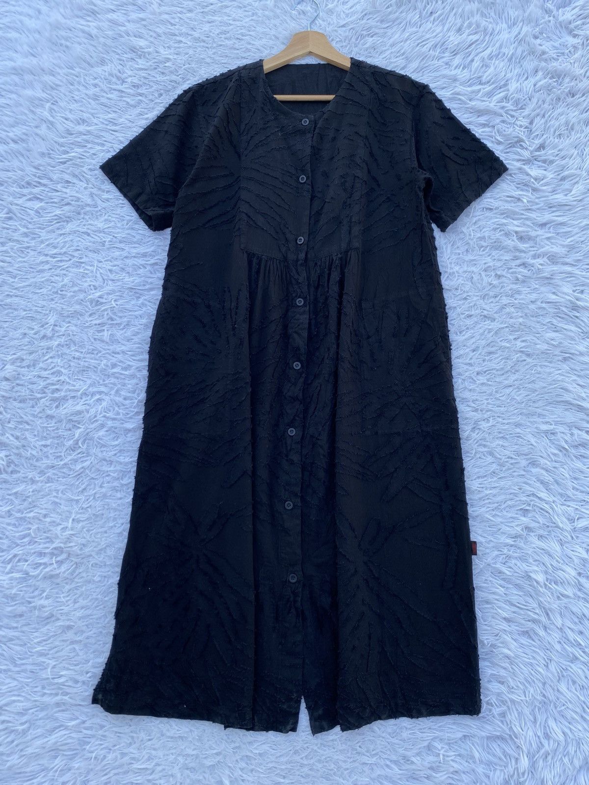 Issey Miyake Rare Haat by Issey Miyake Maxi Black Dress Size M / US 6-8 / IT 42-44 - 5 Thumbnail