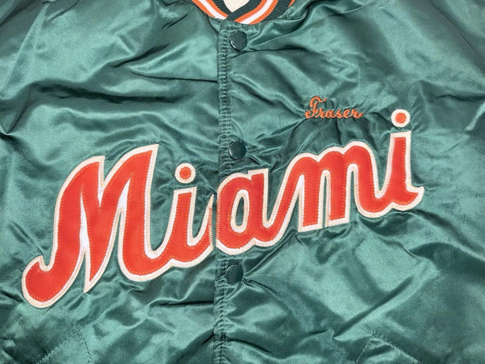 Starter Ron Fraser’s Miami Hurricane Starter Jacket L University VTG Size ONE SIZE - 8 Thumbnail