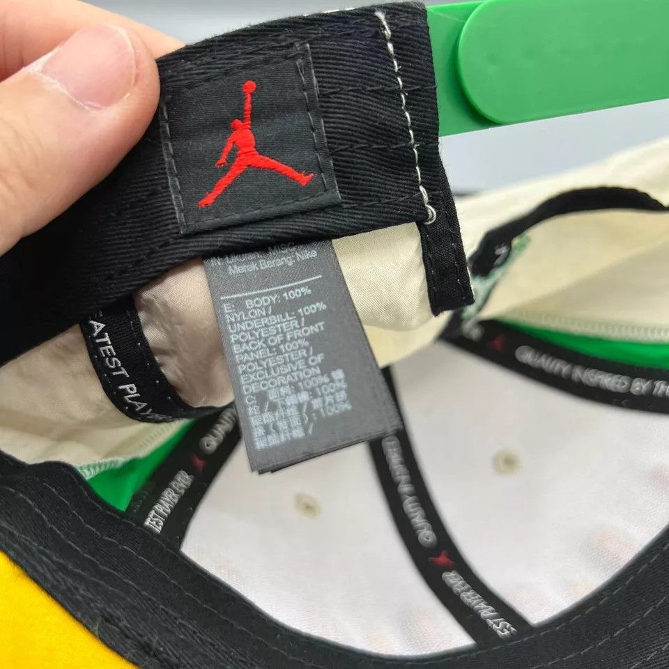 Jordan Brand Air Jordan Hat Men White Legacy 91 Jumpman Snap Back Cap New Size ONE SIZE - 4 Thumbnail