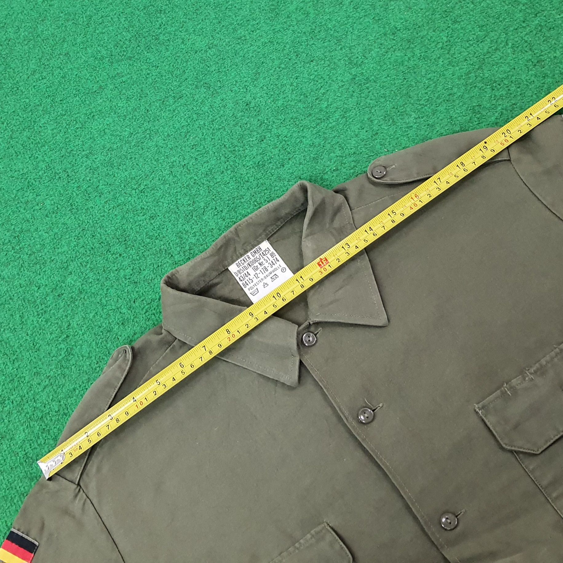 Vintage Vintage Berker GMBH Germany Custom Button Up Shirt C223N55 Size US L / EU 52-54 / 3 - 7 Thumbnail