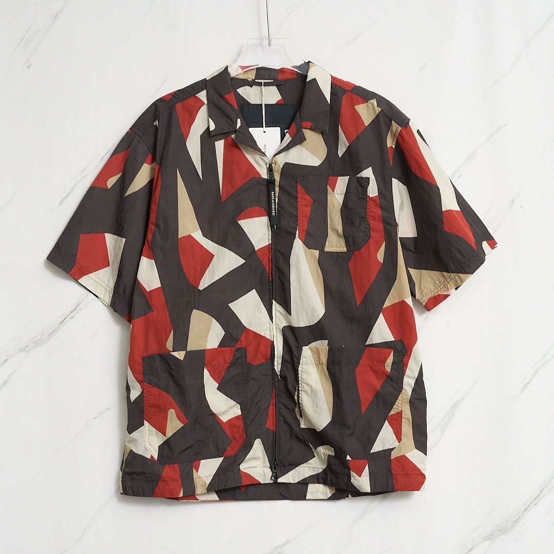 Paul & Shark Paul&Shark Men's Geometric Print Shirt Size US M / EU 48-50 / 2 - 1 Thumbnail