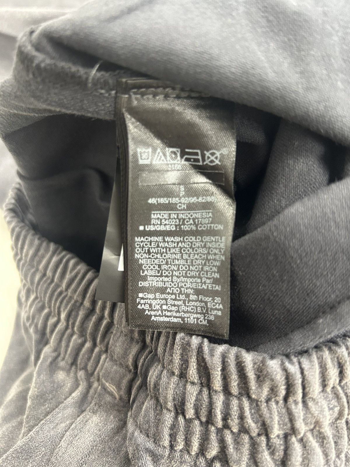 Balenciaga × Kanye West × Yeezy YZY x GAP Poetic Black Hoodie & Cargos Size US M / EU 48-50 / 2 - 14 Thumbnail
