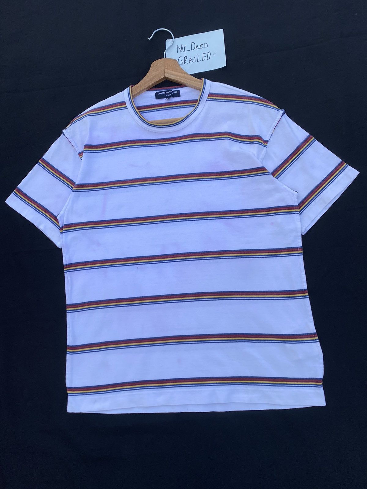 Comme des Garcons Rare Vintage AD 2006 Comme Des Garcons Homme CDG Tee Size US S / EU 44-46 / 1 - 3 Thumbnail