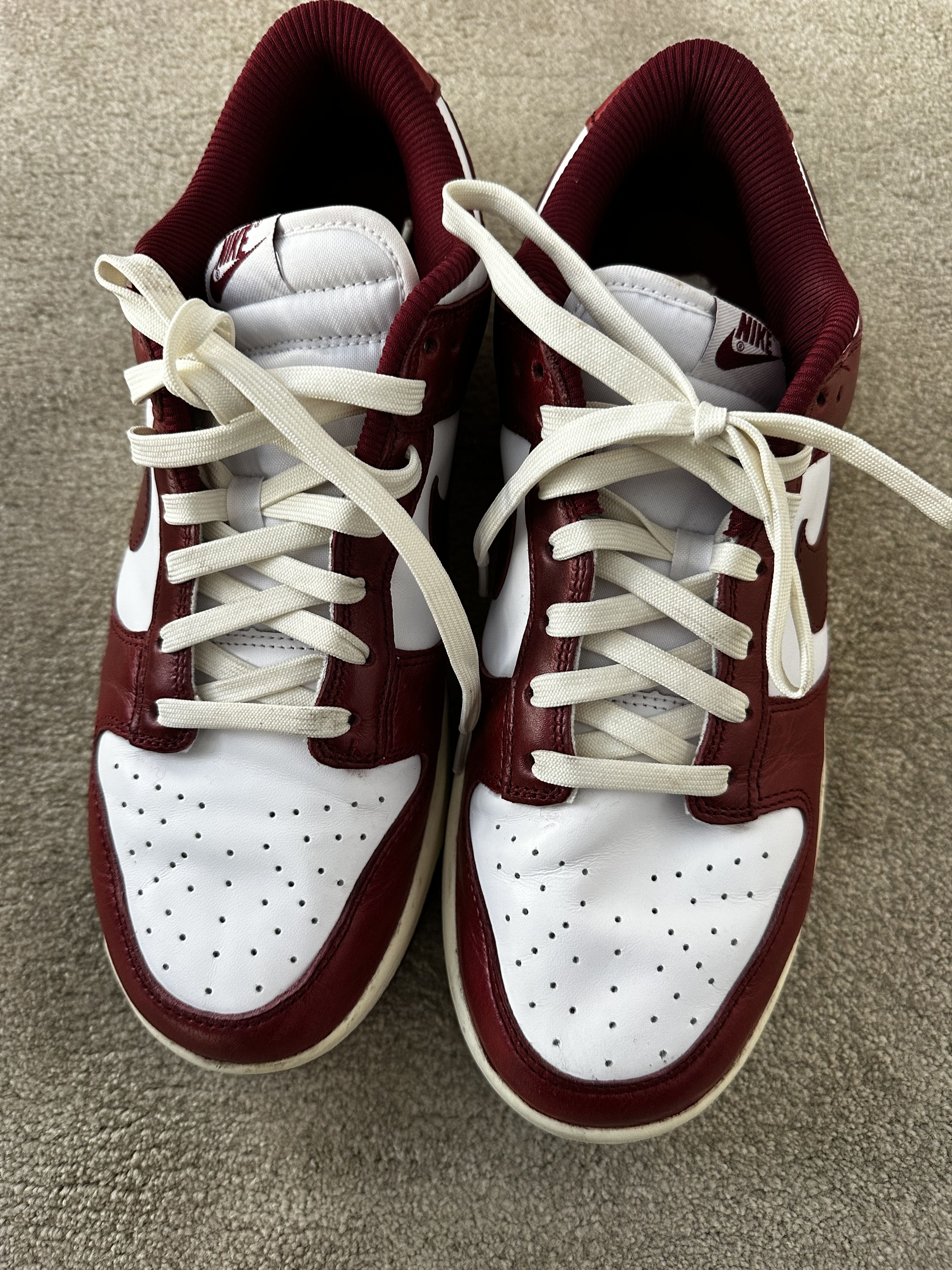 Nike Nike Dunk Low PRM Coconut Milk / Team Red (W) — US 10.5 Size US 10.5 / EU 43-44 - 5 Thumbnail