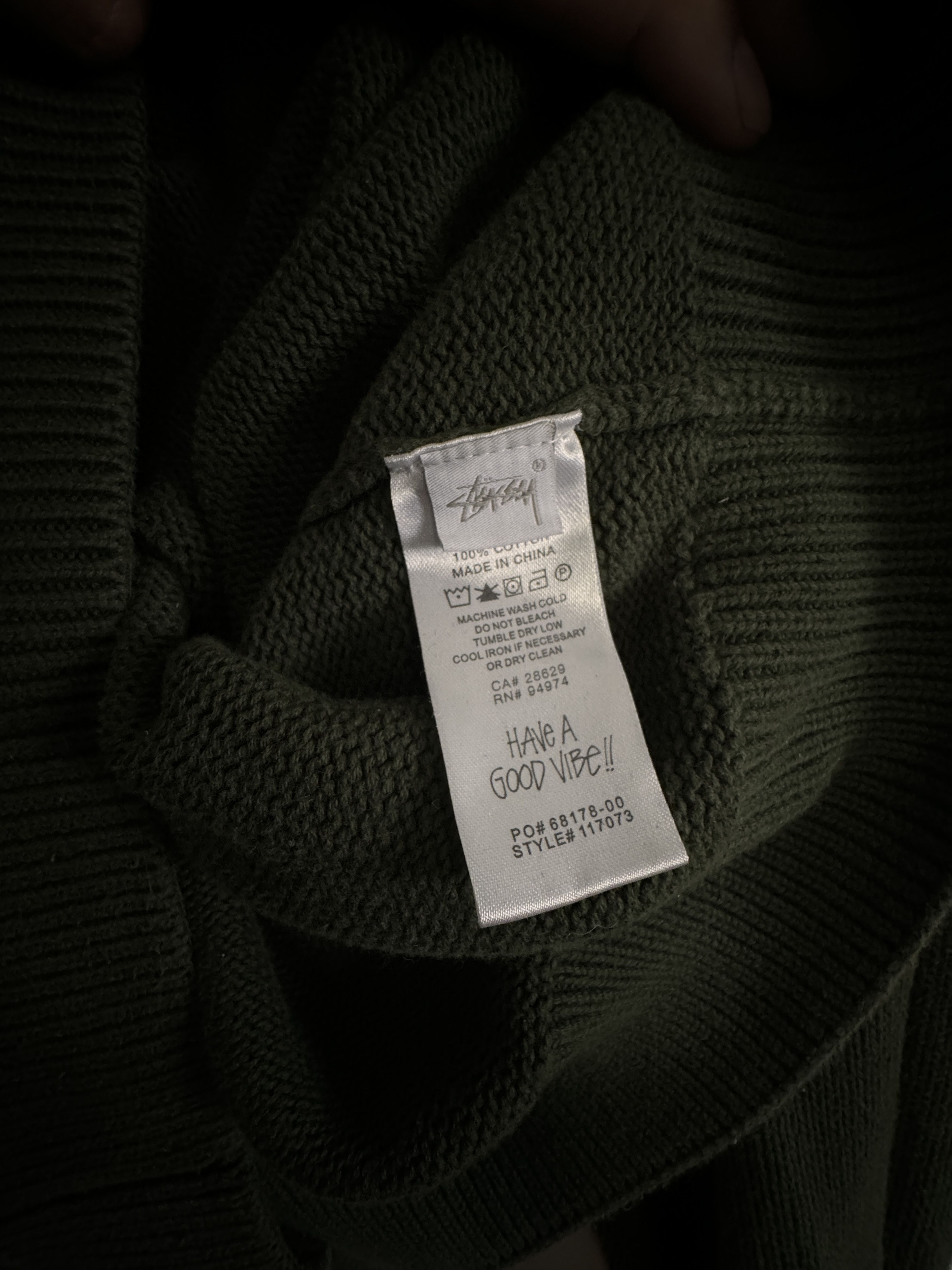 Stussy Curly S Sweater Size US L / EU 52-54 / 3 - 4 Thumbnail