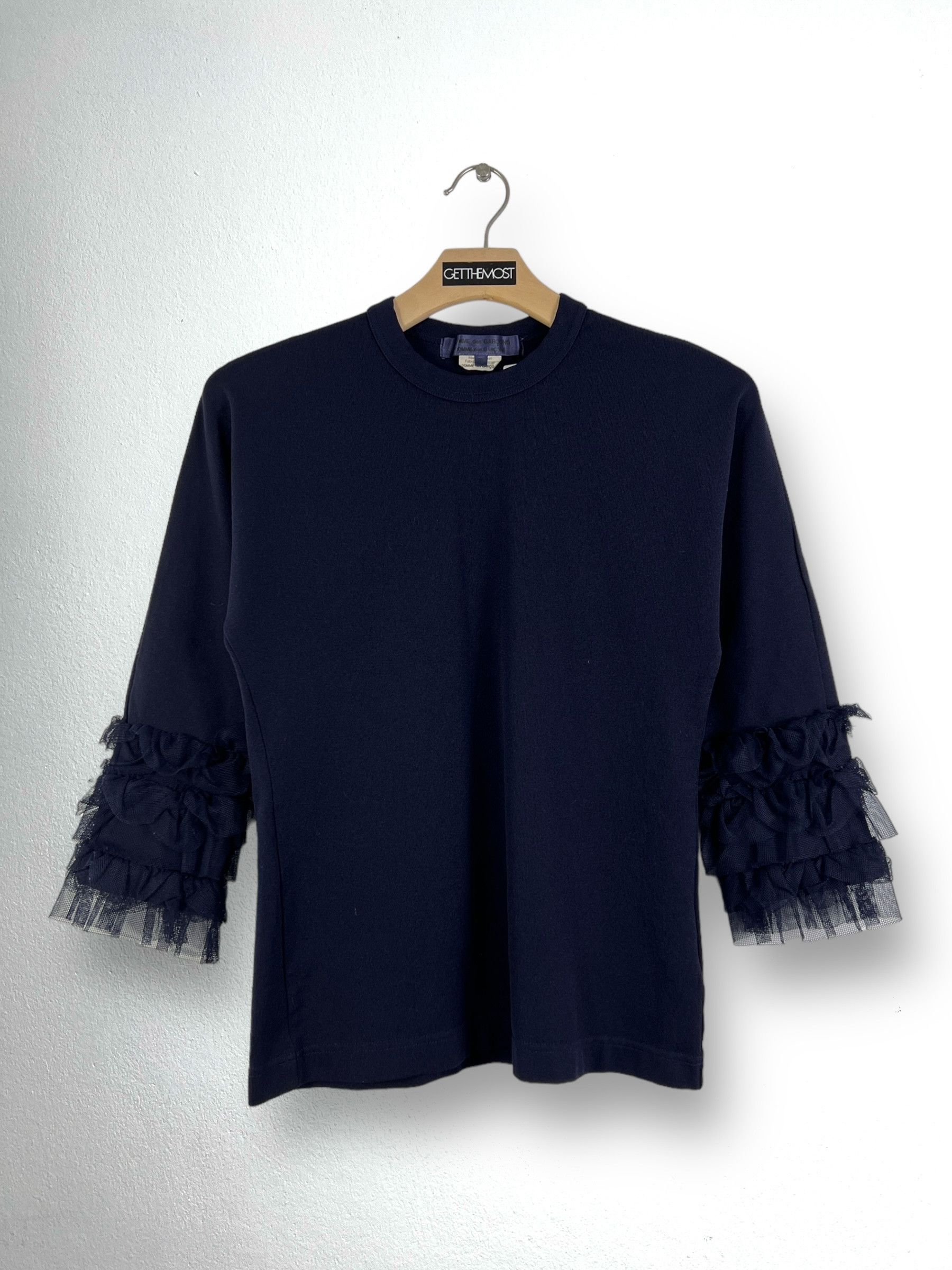 Comme des Garcons COMME des GARÇONS AD2007 Polyester Blouse (S) GTMPT729 Size S / US 4 / IT 40 - 1 Thumbnail