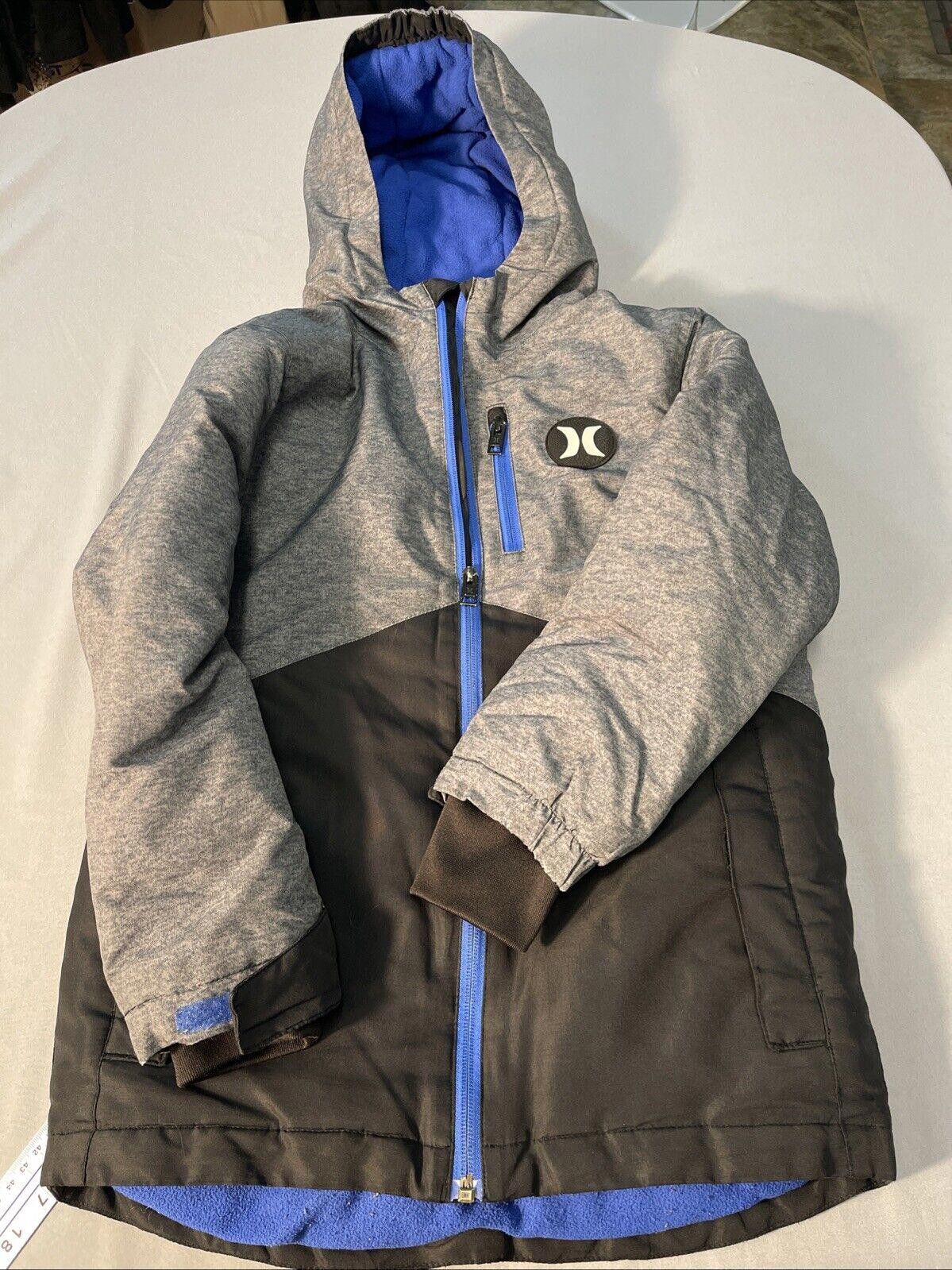 Hurley Hurley Boys Heavyweight Water ResistantJacket (Grey, Small Size US XXS / EU 40 - 1 Thumbnail