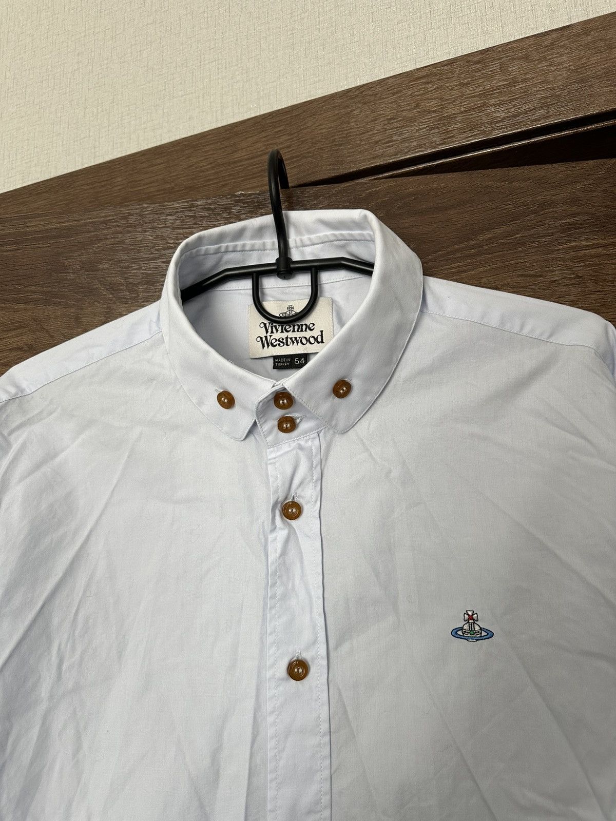 Vivienne Westwood Vivienne Westwood Shirt Button Up Long Sleeve Size US L / EU 52-54 / 3 - 5 Thumbnail