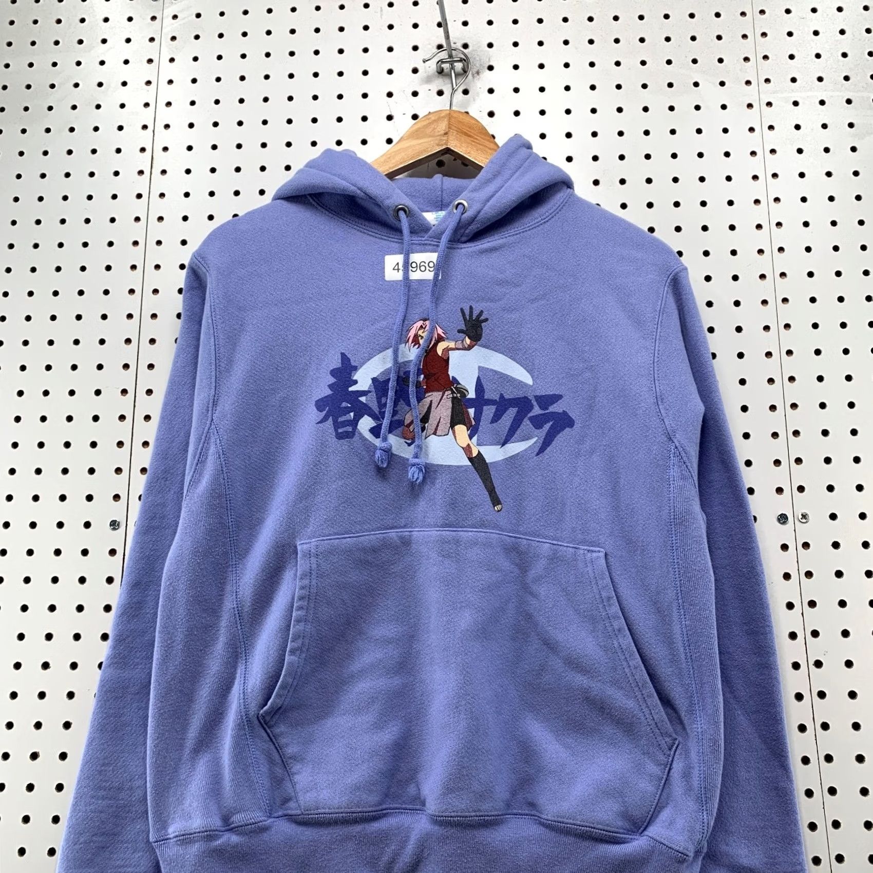 Champion Naruto Champion Hoodie Sweatshirt Mens Small Purple Anime Heavyweight Hooded Size US S / EU 44-46 / 1 - 6 Thumbnail