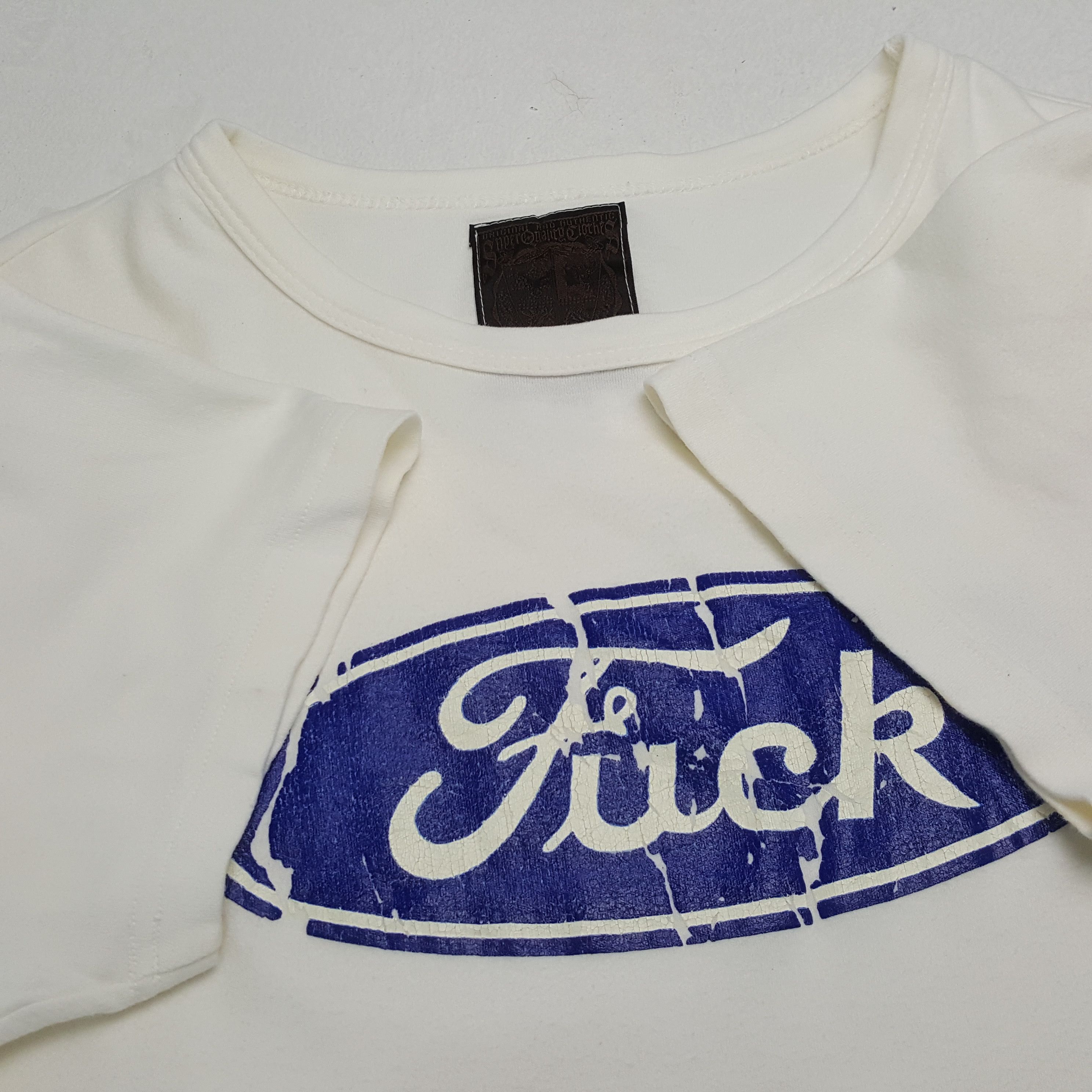 Fuck Art, Make Tees × Japanese Brand × Vintage Vintage FUCK ford Parody Japanese Brand Design T-Shirts Size US M / EU 48-50 / 2 - 5 Thumbnail