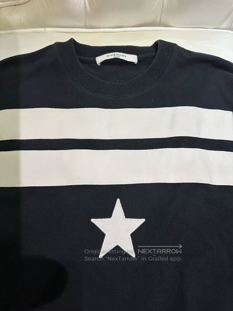 Givenchy Givenchy Black star striped sweater Size US S / EU 44-46 / 1 - 4 Thumbnail
