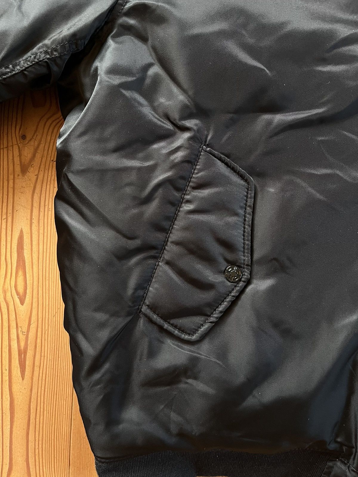 Fostex Garments × Japanese Brand Fostex MA-1 Original Bomber Jacket 4XL Black (like Raf) Size US XXL / EU 58 / 5 - 4 Thumbnail