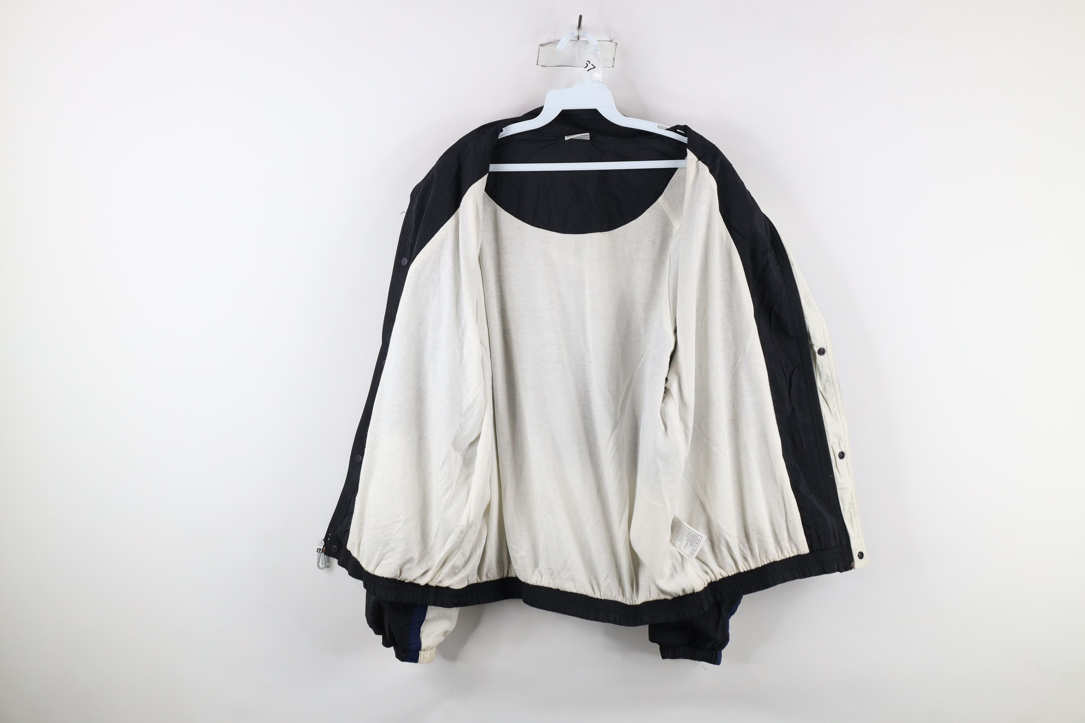 Nike × Vintage Vintage 90s Nike Mini Swoosh Lined Windbreaker Jacket Size US M / EU 48-50 / 2 - 9 Thumbnail