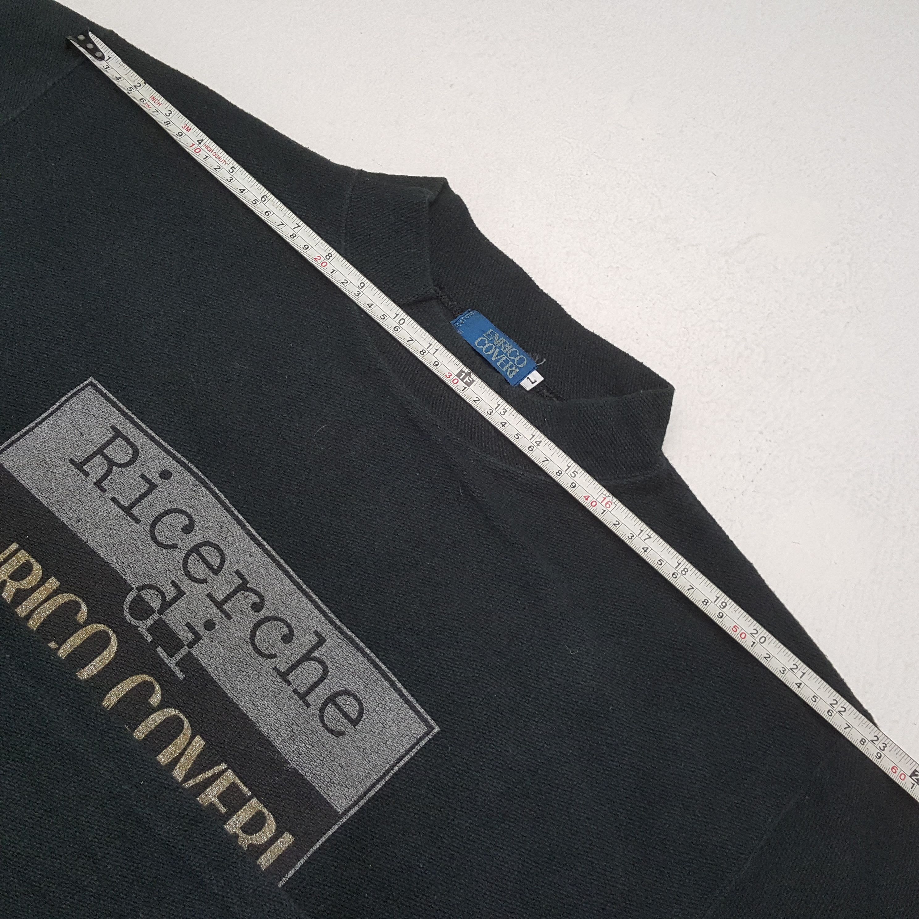 Enrico Coveri × Vintage Vintage ENRICO COVERI Italian Brand Sweatshirt C289N19 Size US L / EU 52-54 / 3 - 6 Thumbnail