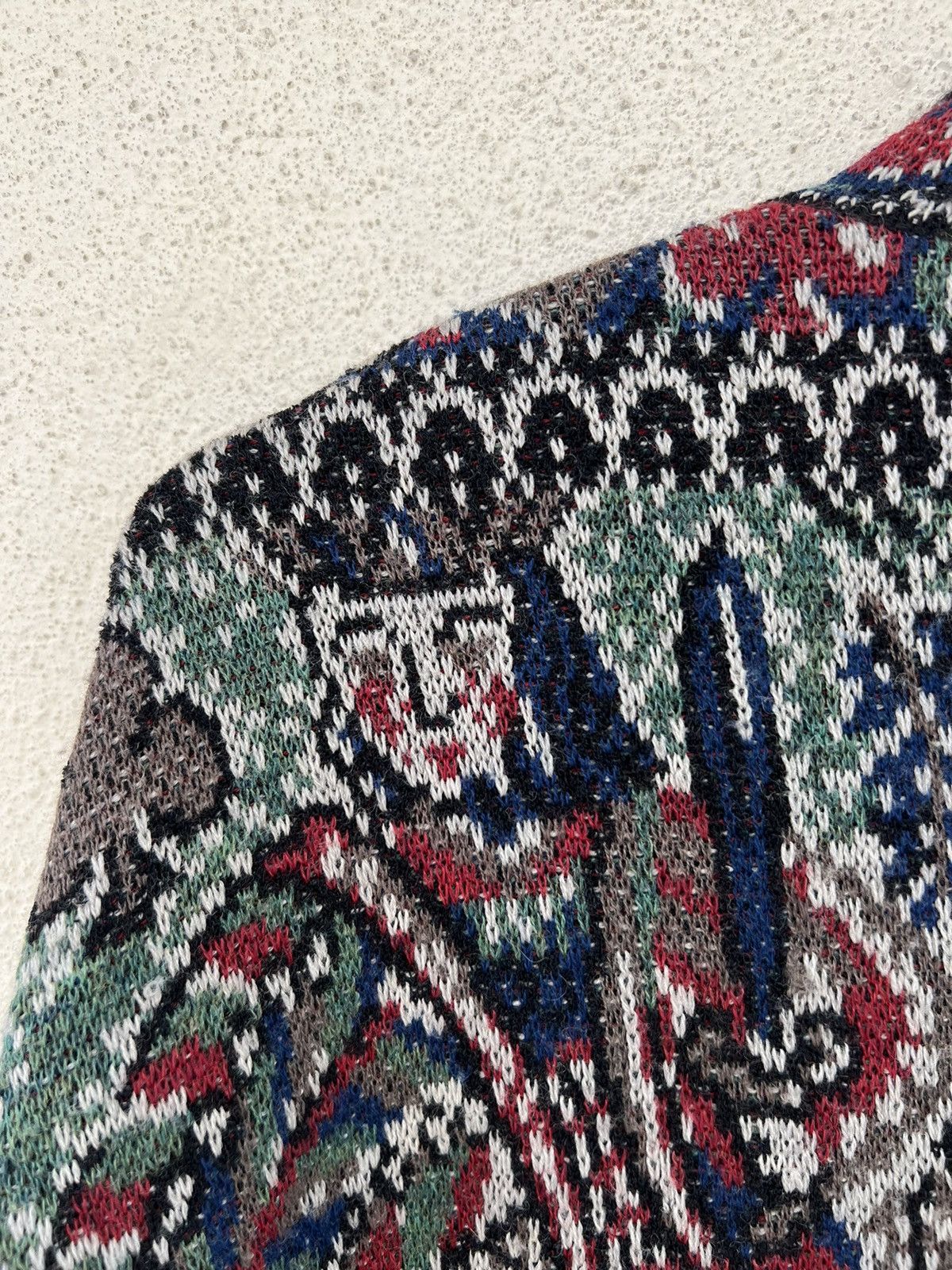 Missoni Vintage Missoni Italy Poker Card Knitwear Wool Sweater Size US M / EU 48-50 / 2 - 14 Thumbnail