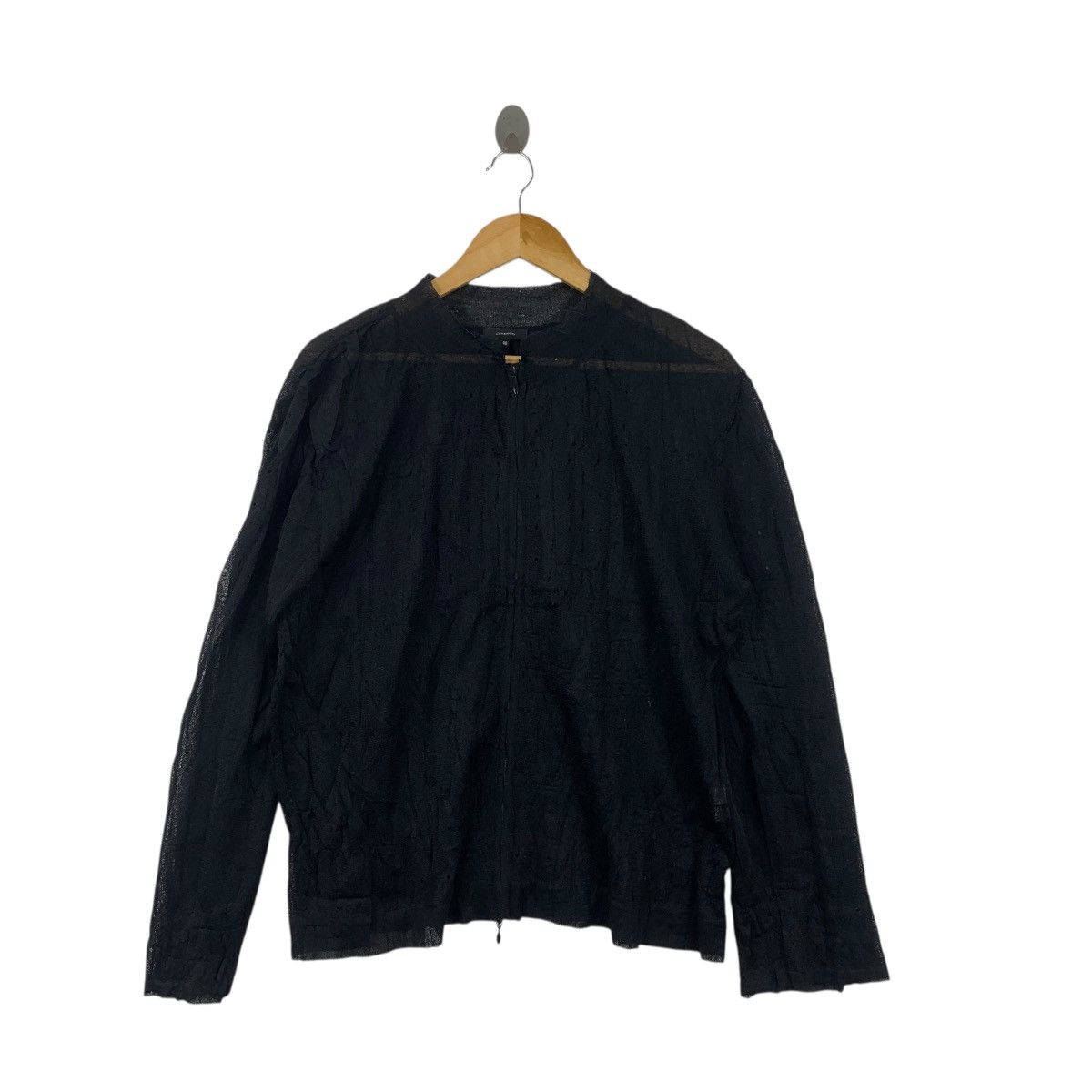 Other GABARDINE K.T JAPA Five Foxes See Through Jacket Blouse Size L / US 10 / IT 46 - 3 Thumbnail