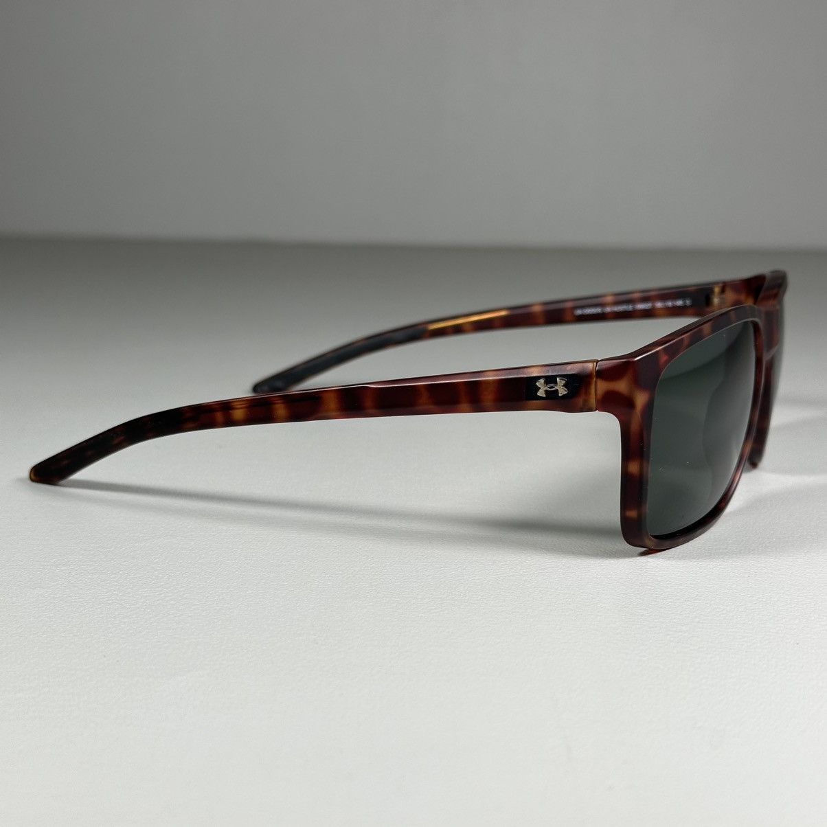 Under Armour Under Armour UA 0005/S Brown Havana Rectangular Sunglasses Size ONE SIZE - 2 Thumbnail