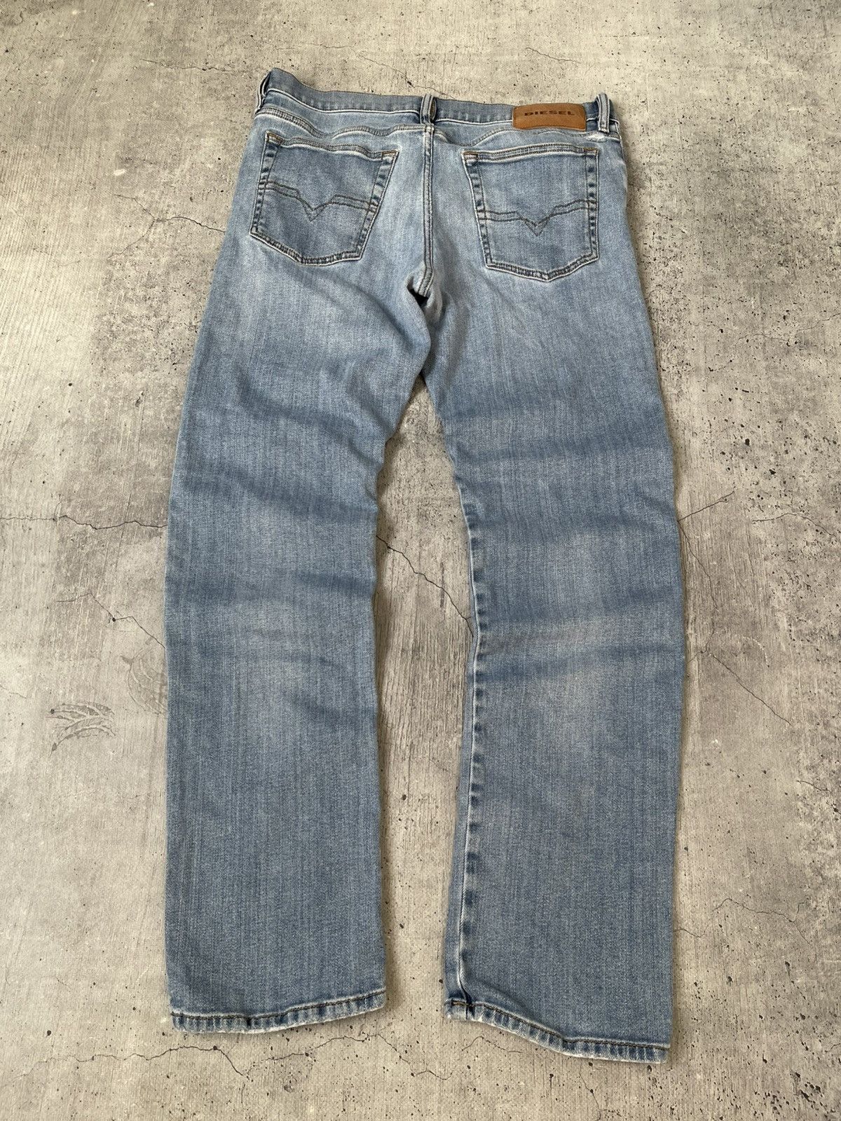 Other Vintage Diesel Jeans Washed Wide Japanese Y2K Avant Garde Size US 34 / EU 50 - 1 Thumbnail