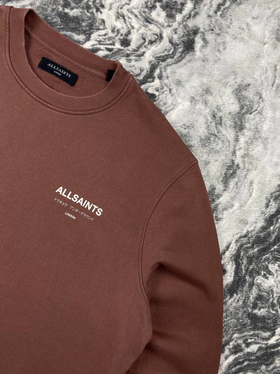 Allsaints AllSaints Underground Crewneck Sweatshirt Big Logo Men Size US L / EU 52-54 / 3 - 8 Thumbnail
