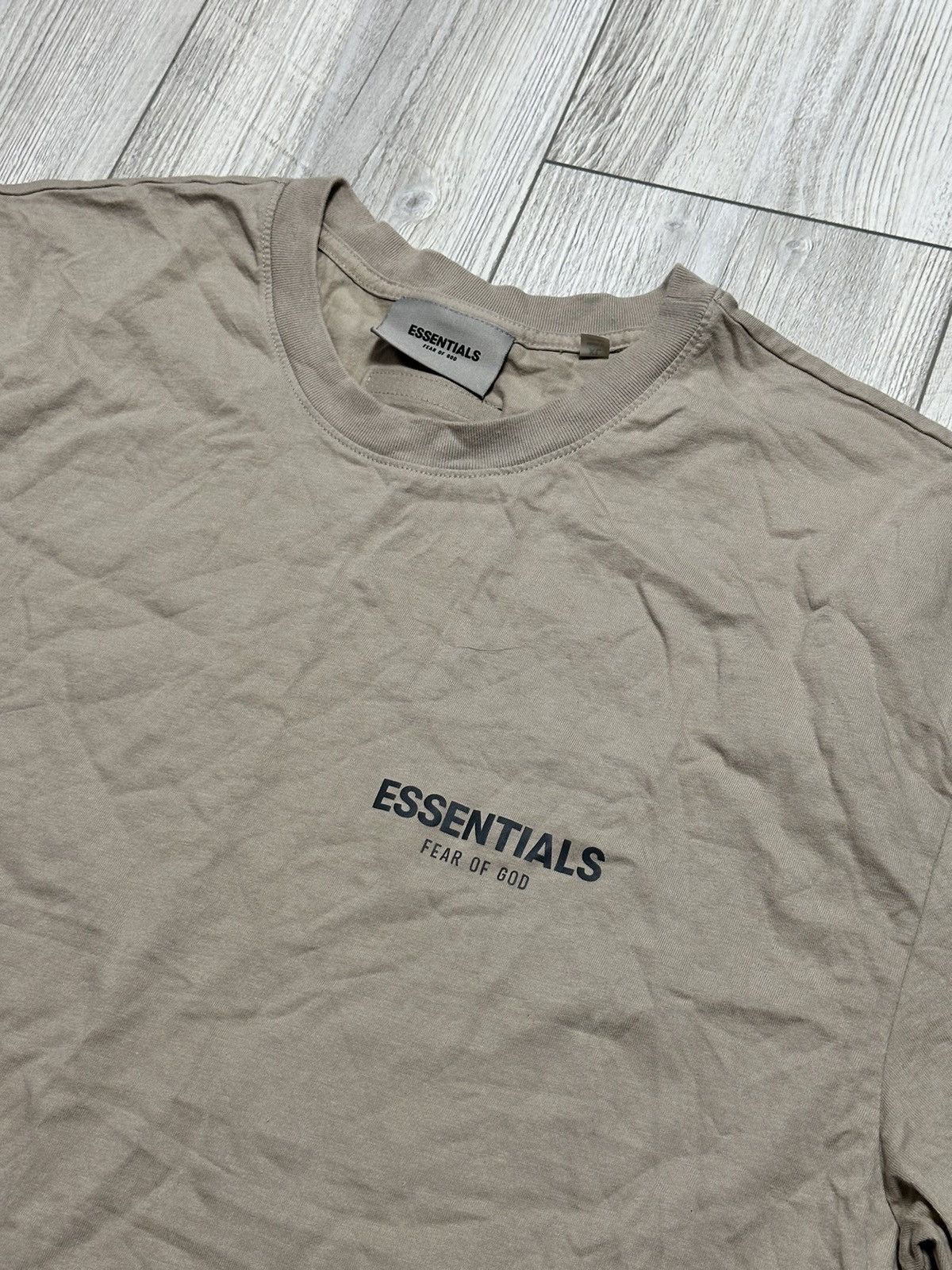 Essentials Fear Of God Essentials Tee T-shirt Logo Size US XL / EU 56 / 4 - 2 Thumbnail