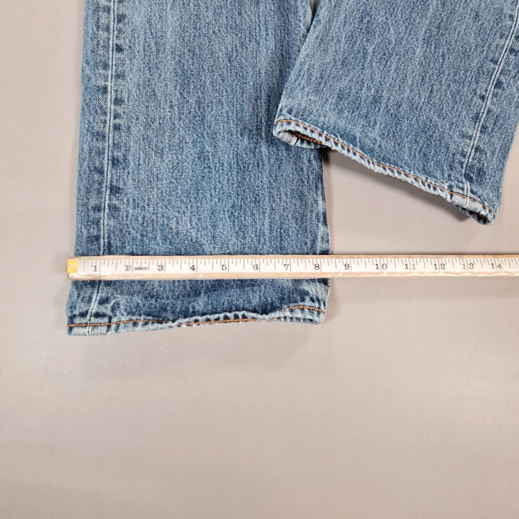 Levi's Levi's 501 Jeans Mens Blue W36 L30 Regular Straight Denim Size US 36 / EU 52 - 5 Thumbnail