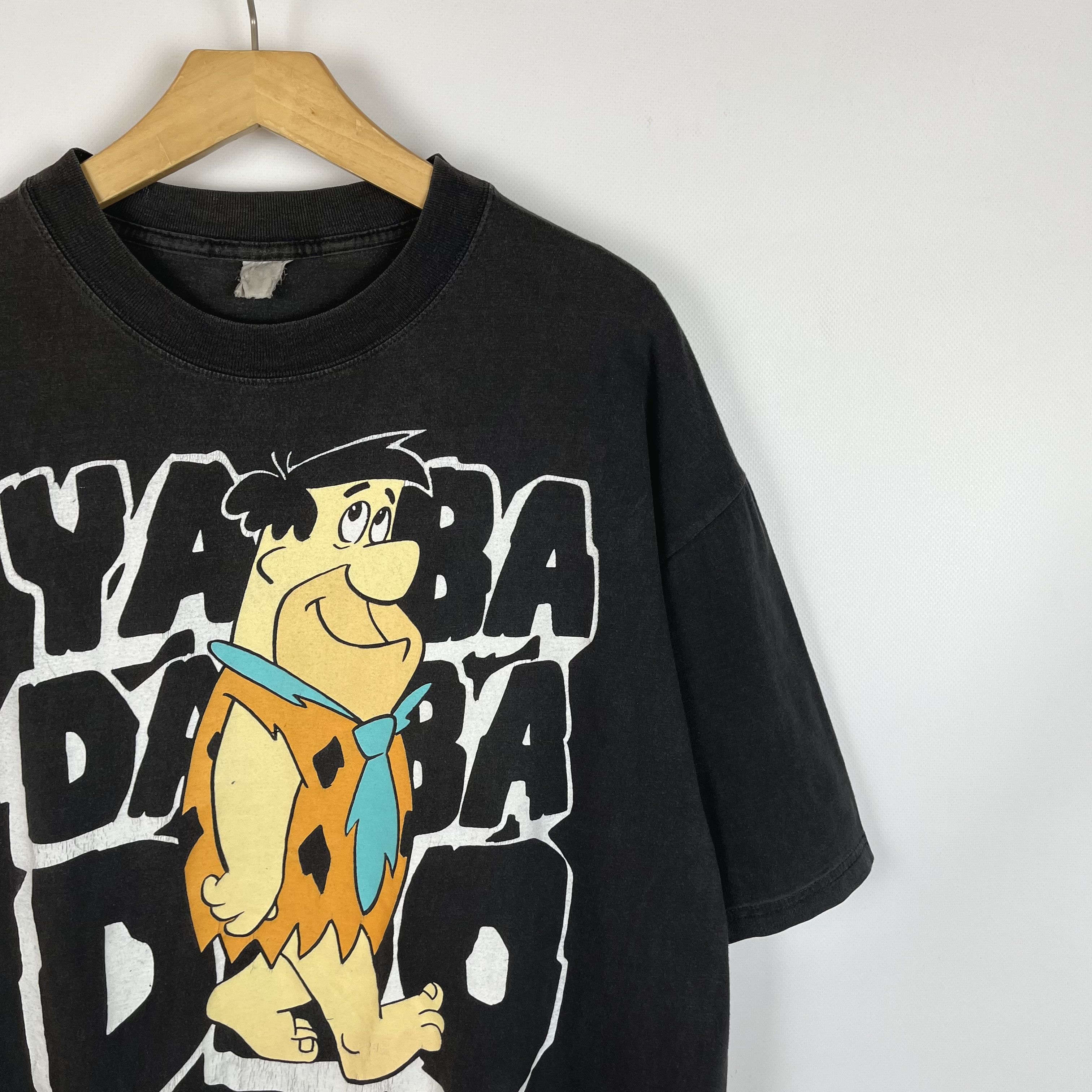 Cartoon Network Vintage Flintstones Yaba Daba Doo Cartoon T Shirt 1993 Size US XL / EU 56 / 4 - 2 Thumbnail