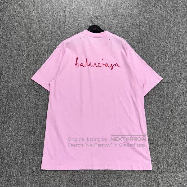 Balenciaga Balenciaga Heart Short Sleeve Size US S / EU 44-46 / 1 - 5 Thumbnail