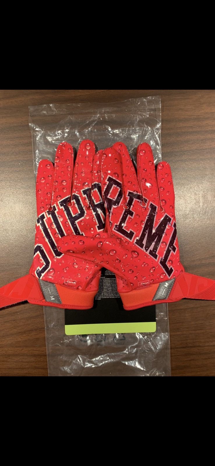 Nike × Supreme Supreme x Nike Vapor Jet Gloves Size ONE SIZE - 1 Thumbnail